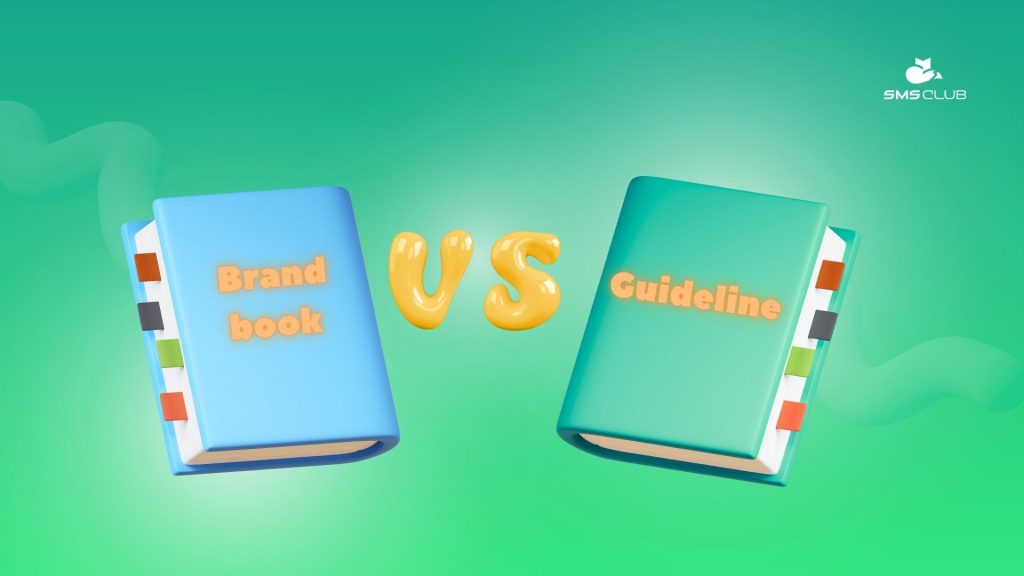 The difference between a brand book and a guideline