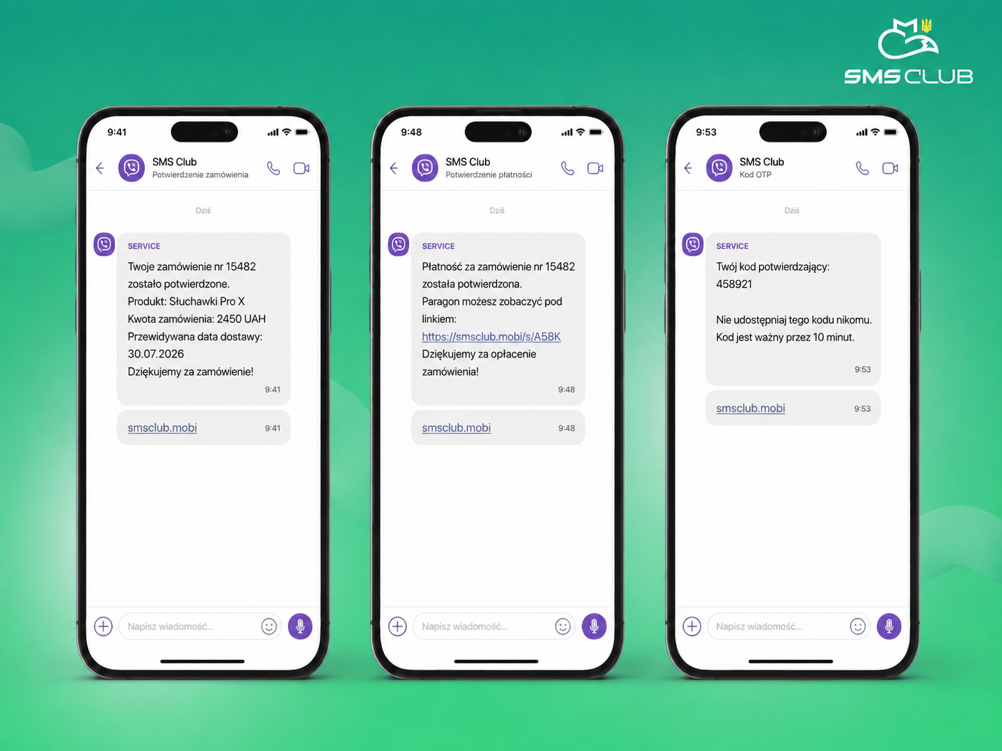 Nowe zasady Viber Business wiadomości transakcyjne według szablonów