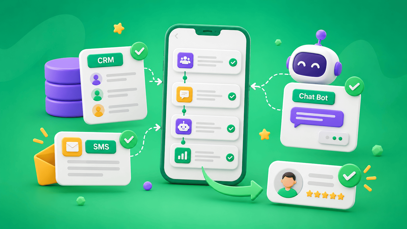 CRM + SMS + чат-бот як побудувати автоматизацію продажів без десятків окремих сервісів