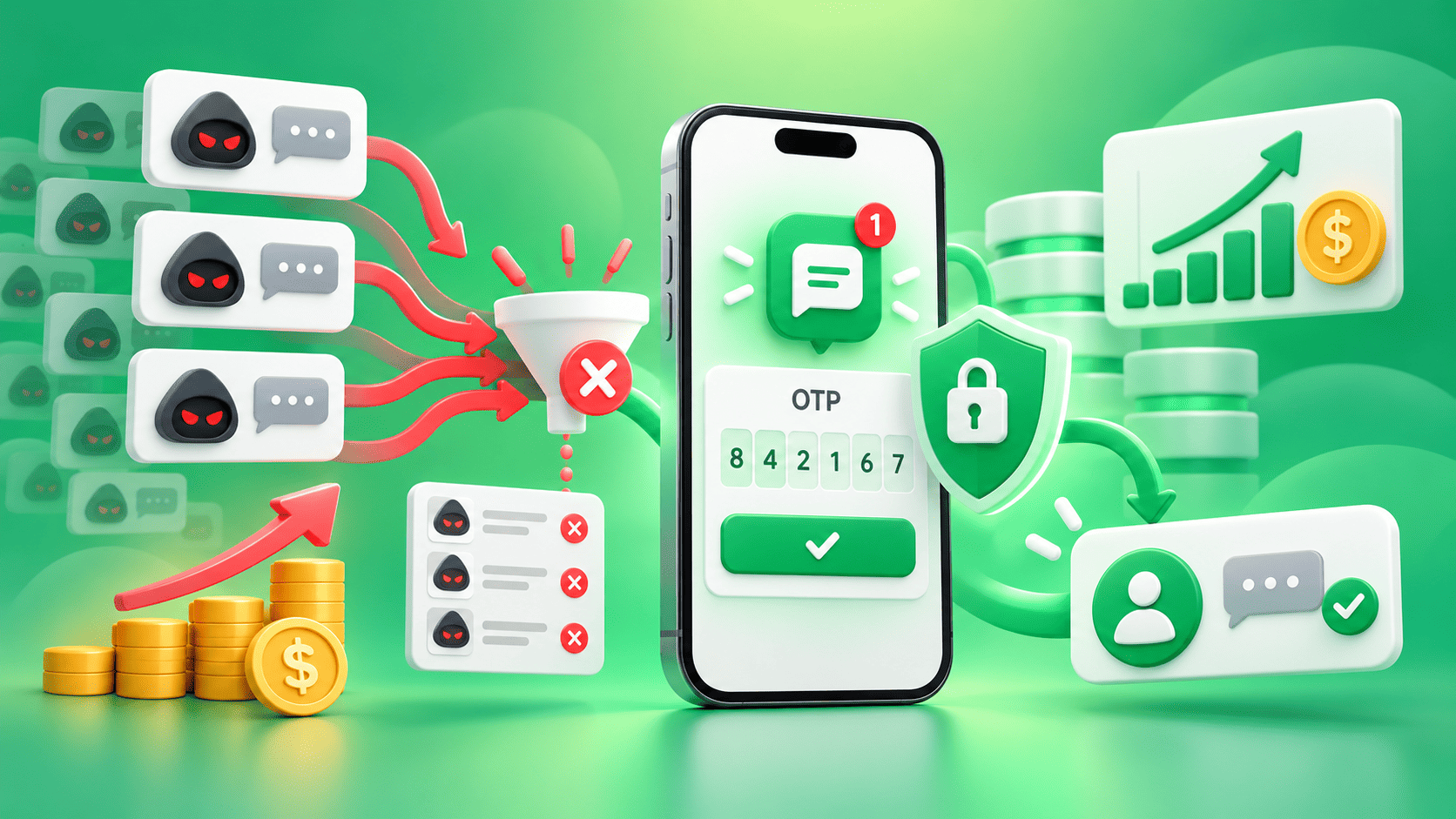 OTP Pumping як шахраї накручують витрати на SMS OTP та як захистити бізнес